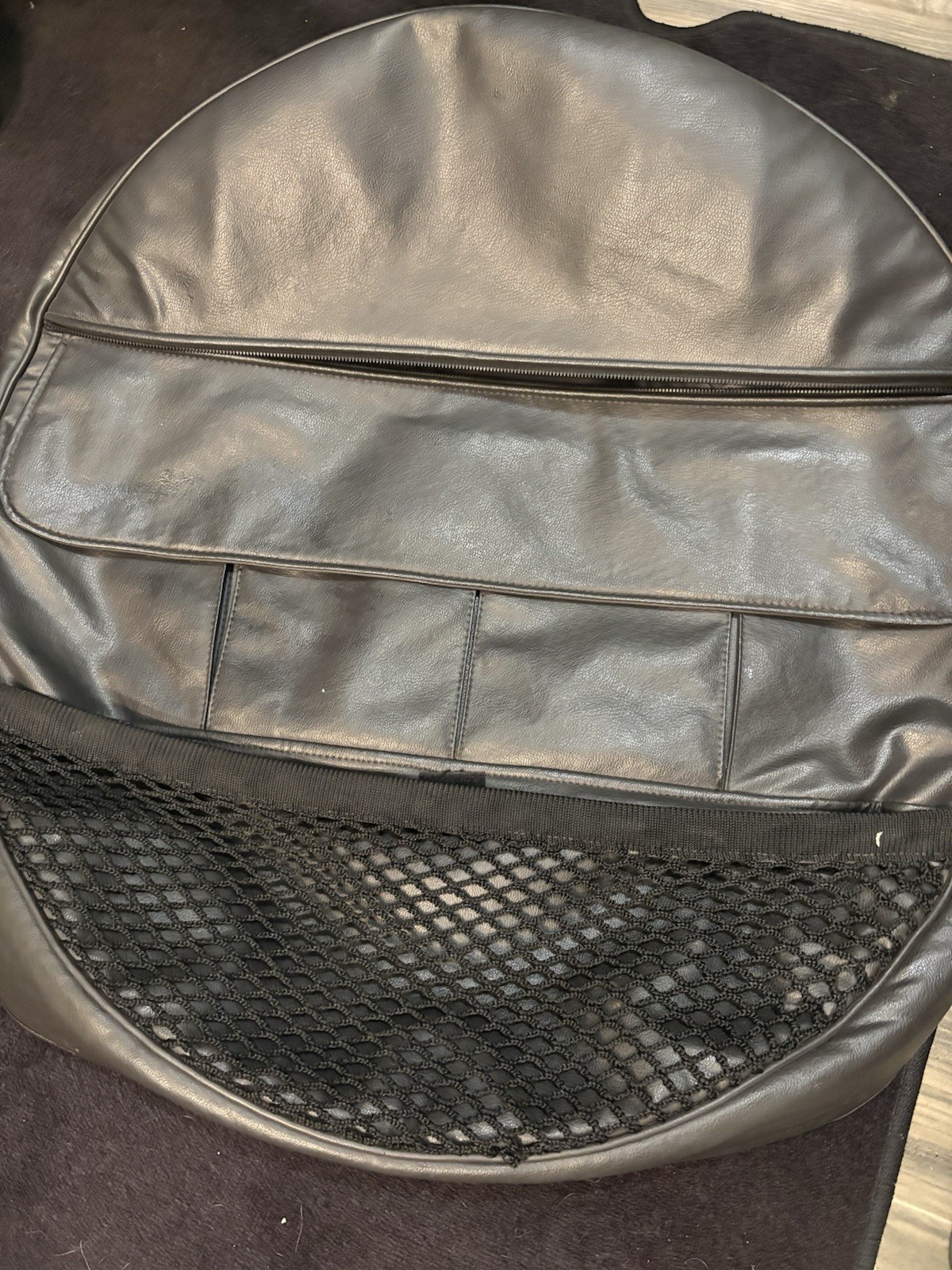 PRISTINE 1998 Jeep Grand Cherokee 5.9 Limited ZJ Spare Tire Cover Organizer OEM PRISTINE 1998 Jeep Grand Cherokee 5.9 Limited ZJ Spare Tire Cover Organizer OEM