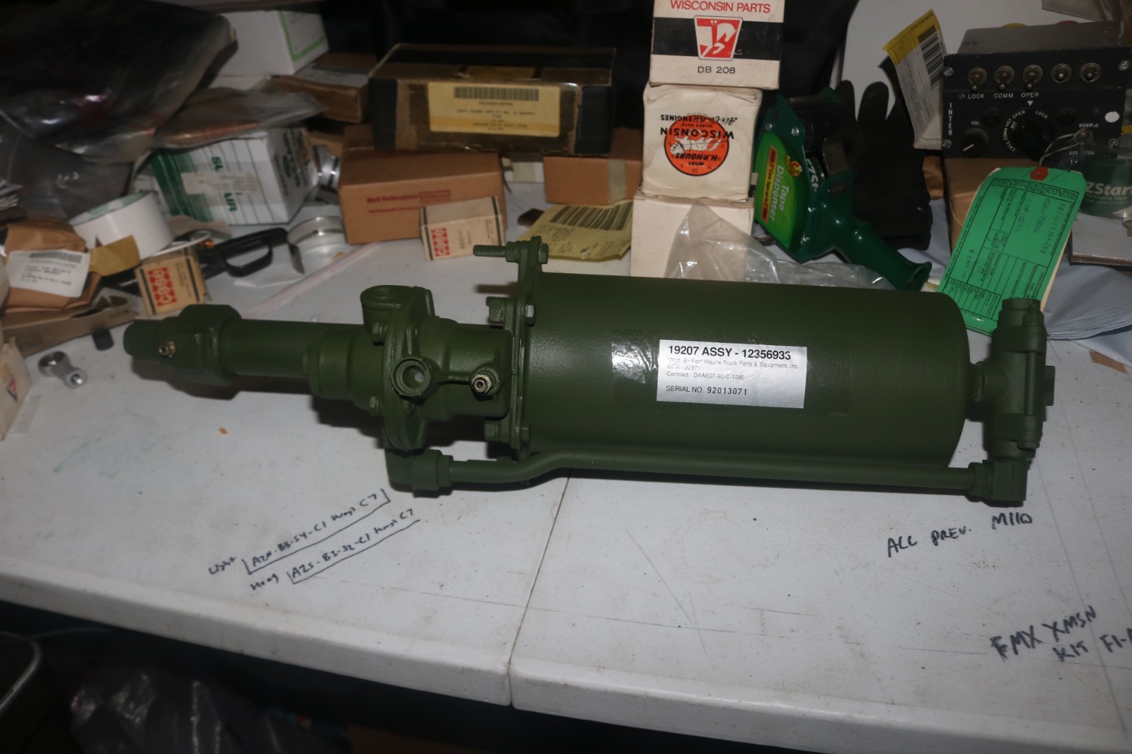 NOS USGI M39 M54 M809 5 ton truck air pack PN 12356933 7376689 2530007376689