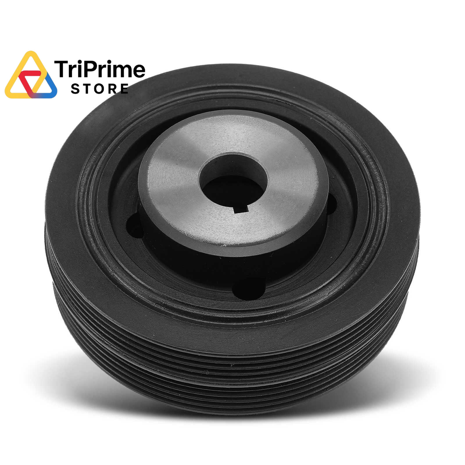 A-Premium Engine Harmonic Balancer Crankshaft Pulley - Compatible with... 