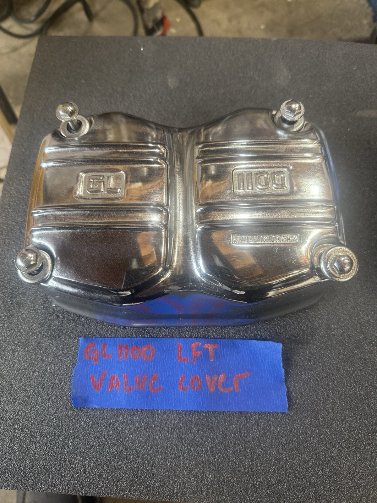 1980-83 Honda GoldWing GL1100 Engine Valve Covers WITH gasket And Bolts 1980-83 Honda GoldWing GL1100 Engine Valve Covers WITH gasket And Bolts