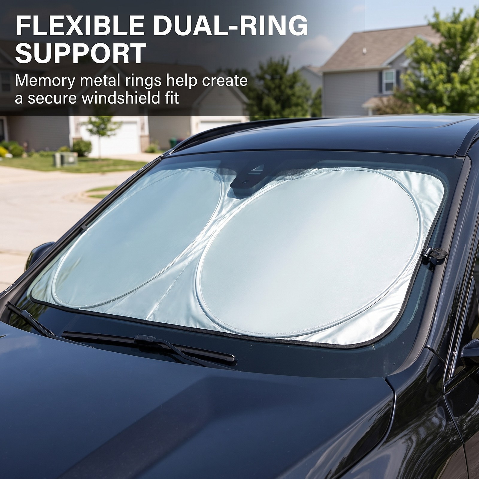 Foldable Car Front Rear Window Windshield Sun Shade Shield Cover Visor UV Block Foldable Car Front Rear Window Windshield Sun Shade Shield Cover Visor UV Block