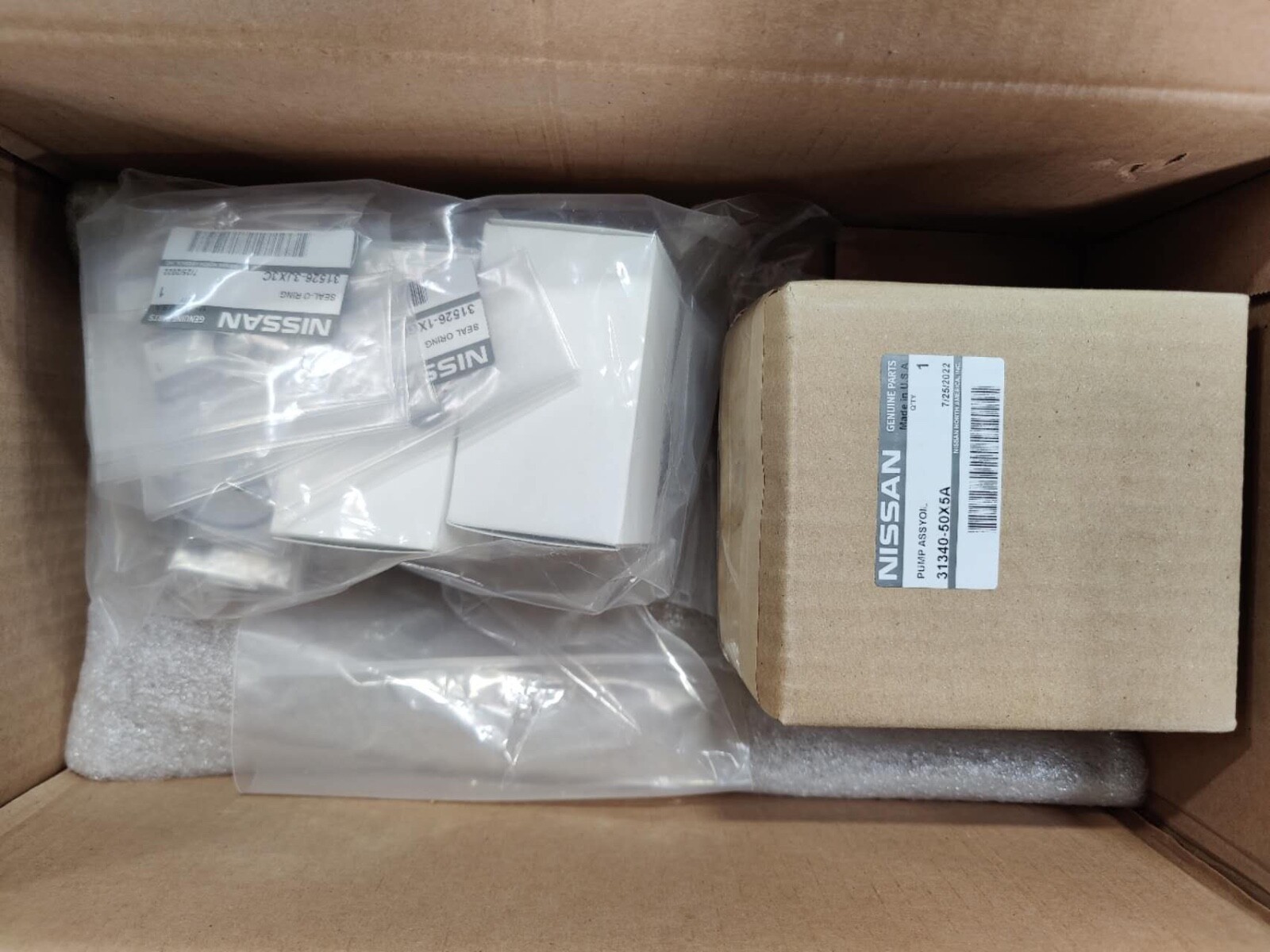 NEW GENUINE Nissan CVT RE0F12A JF020E Oil Pump KIT - Kicks Versa (31340-50X9E)