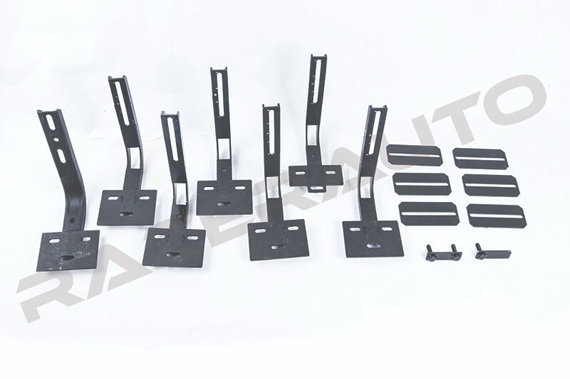 Running Boards Mounting Brackets Set for 13-19 RAM 1500+10-18 RAM 2500/3500