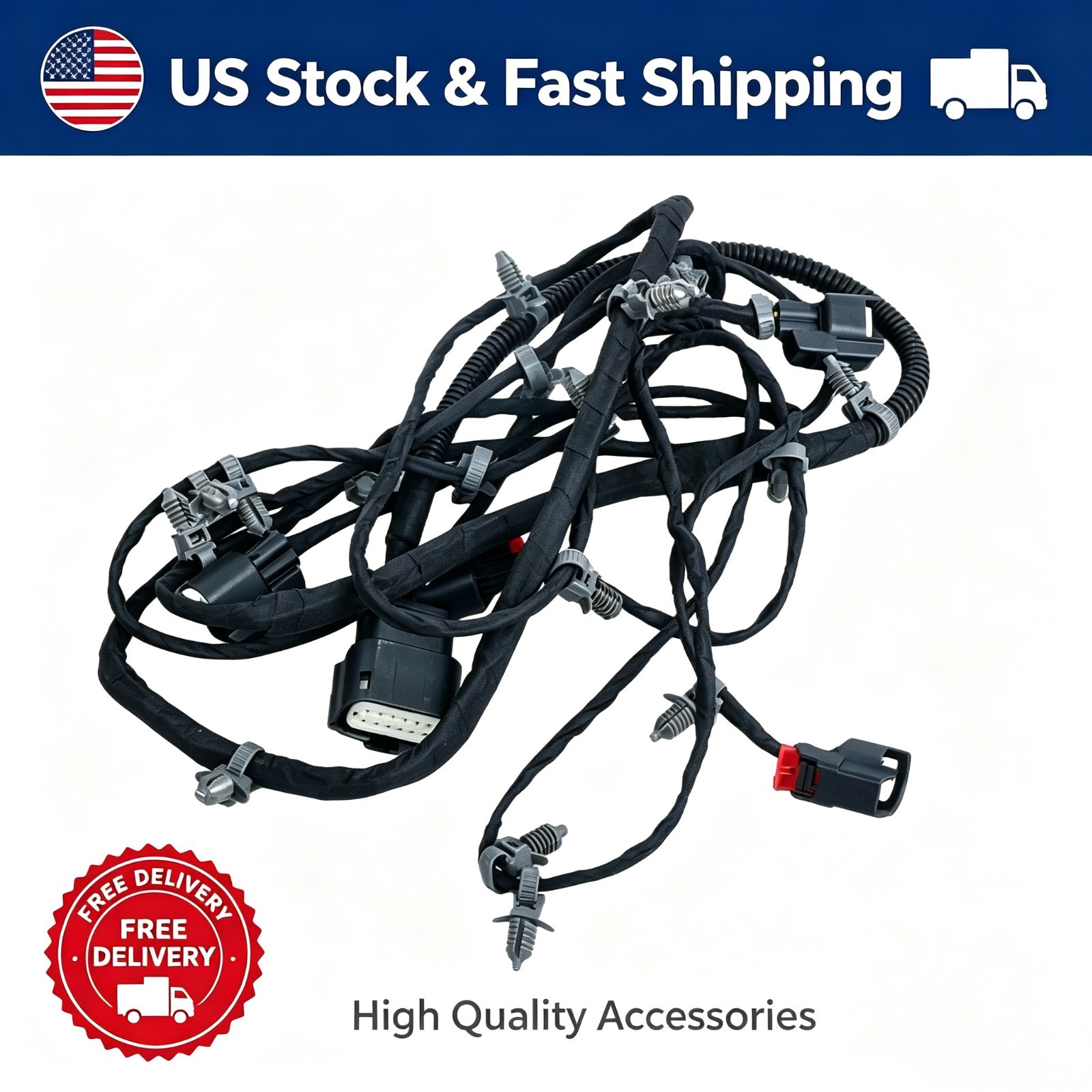 NEW For 16-18 Camaro Front Bumper Grille Bumper Components-Harness 84075205