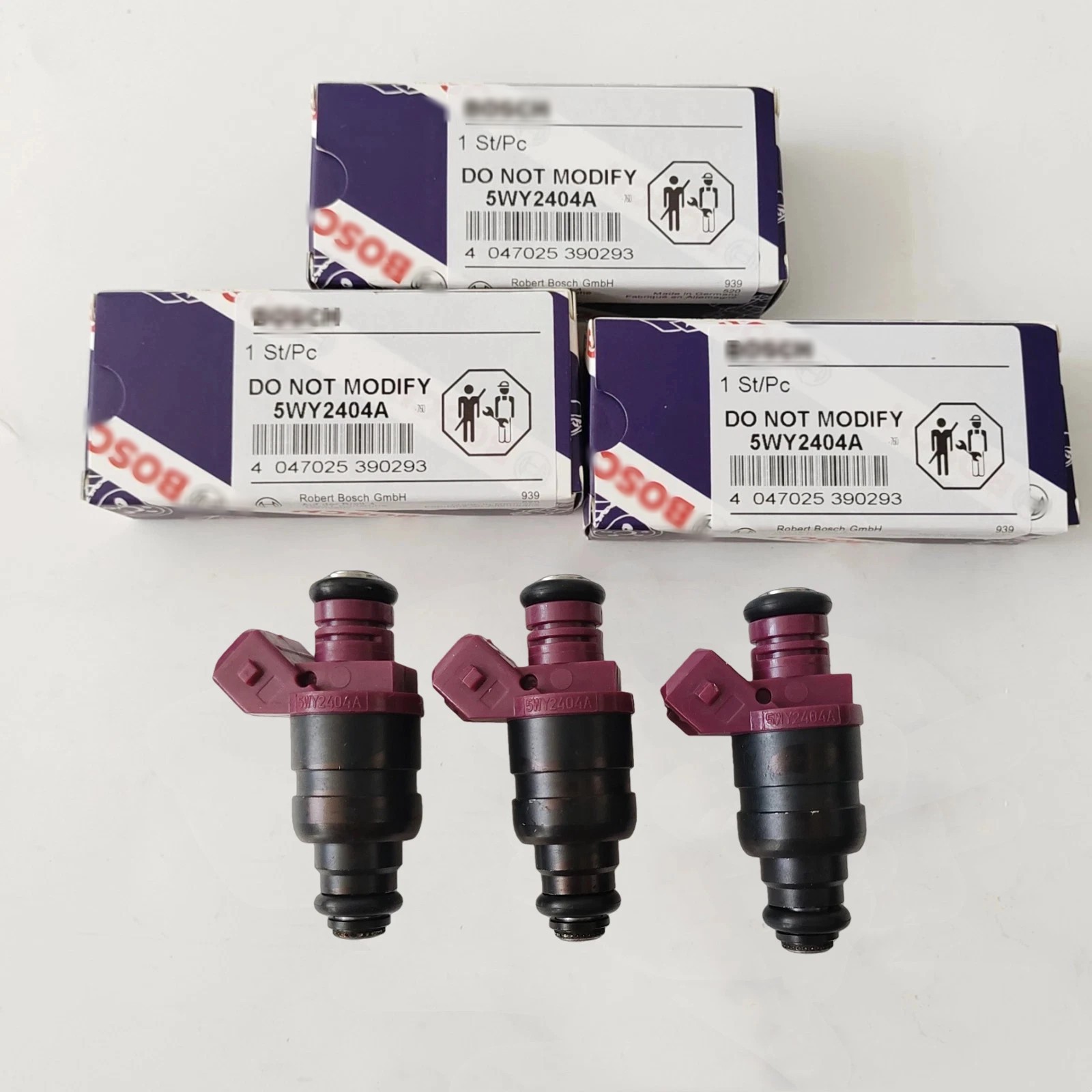 3X Fuel Injectors MIA11720 Fits For John Deere 825i Gator 3 Cylinder 5WY2404A