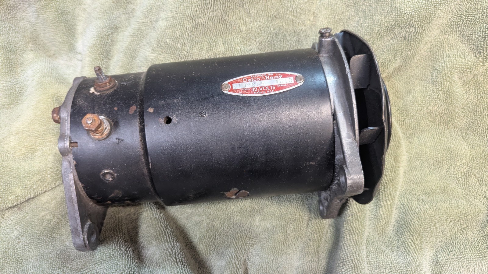 OEM Delco Remy 1102336 12 Volt Generator for 1959 ? Chevy Corvair Corsa Spyder OEM Delco Remy 1102336 12 Volt Generator for 1959 ? Chevy Corvair Corsa Spyder