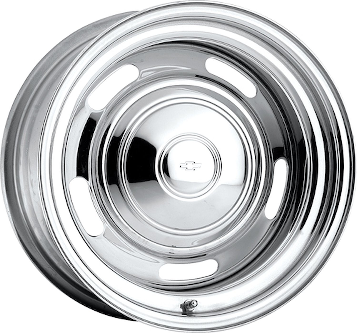 U.S. Wheel Chrome Rallye Wheel (Series 57) Size: 15\