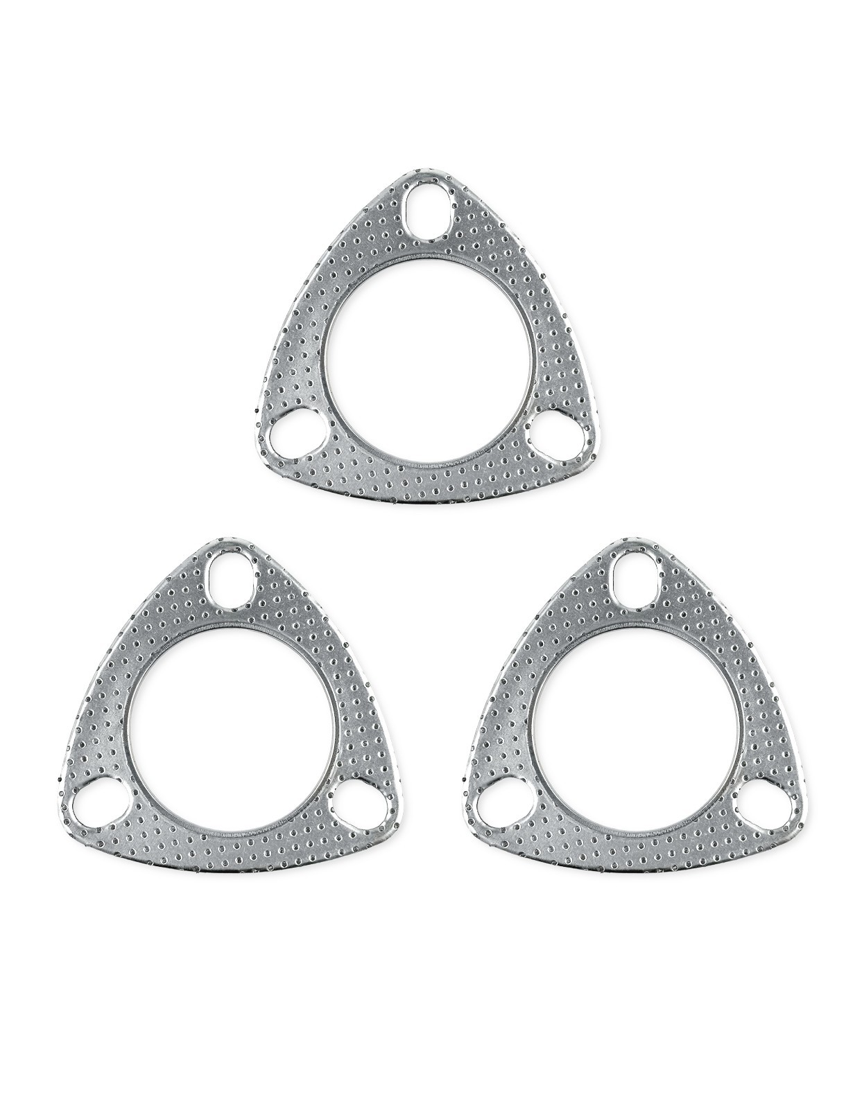 3-PACK YAMAKATO 2.25” 3-Bolt High-Temp Exhaust Gasket 120-05730-0001 TN