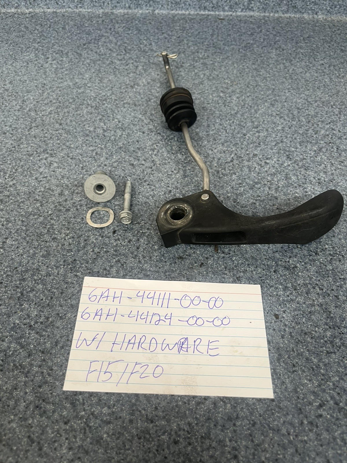 Yamaha HANDLE, GEAR SHIFT 6AH-44111-00-00 AND SHIFT ROD 6AH-44124-00-00 Yamaha HANDLE, GEAR SHIFT 6AH-44111-00-00 AND SHIFT ROD 6AH-44124-00-00