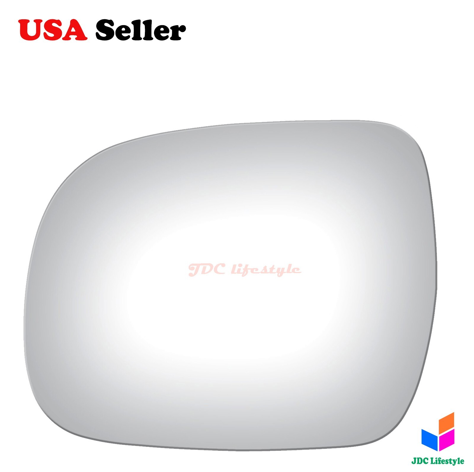 NEW fit 2004-2010 Toyota Sienna Driver Side Left LH Non-Heated Mirror Glass#4007