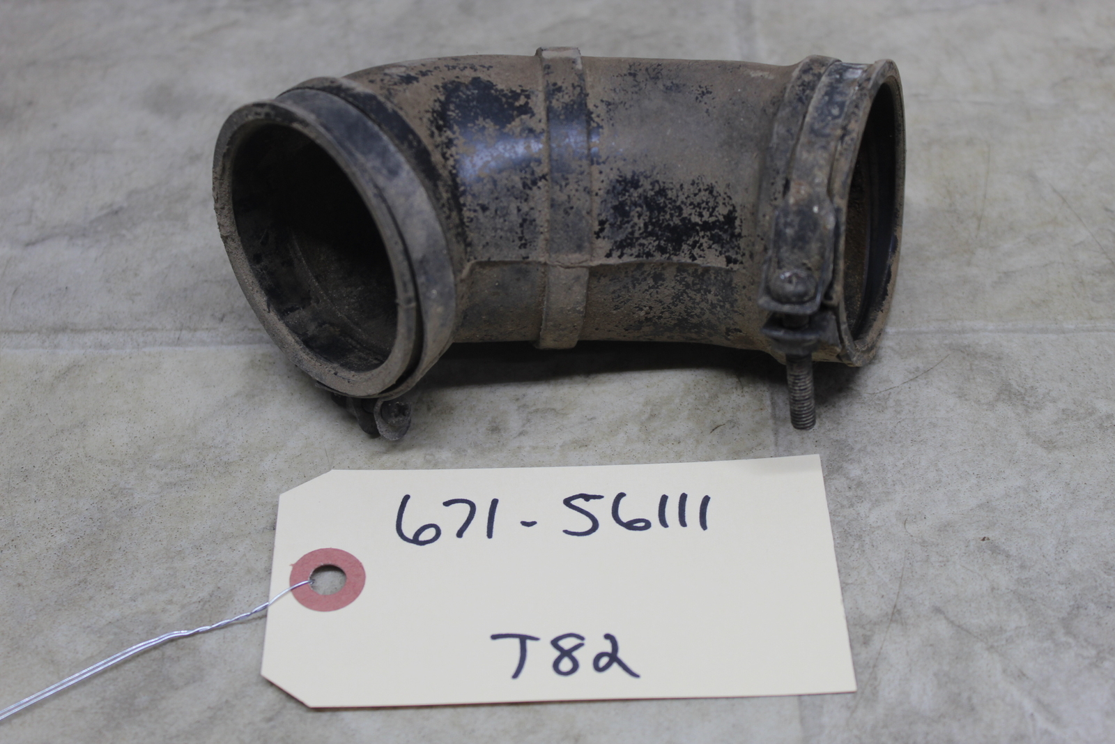 87-95 Yamaha Moto 4 350 Oem Air Intake Inlet Duct Tube Boot 1yw-14437-00-00