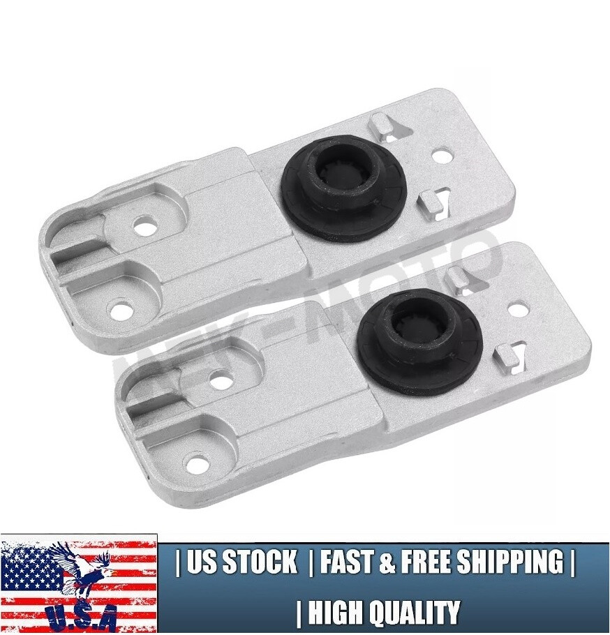 New 13337826 2 Pcs Lower Radiator Bracket For 11-16 Chevrolet Cruze 12-18 Buick