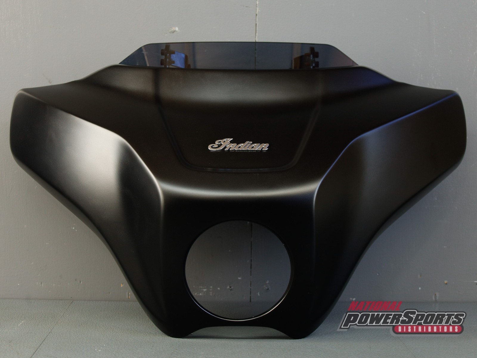 2015 - 2025 GENUINE INDIAN SCOUT QUICK RELEASE FAIRING - BLACK SMOKE