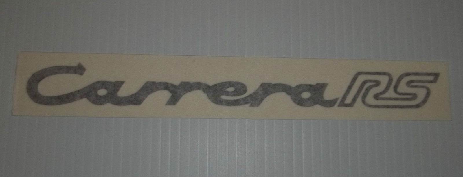 New Carrera RS or Carrera RSR Rear Spoiler Badge Decal 911 930