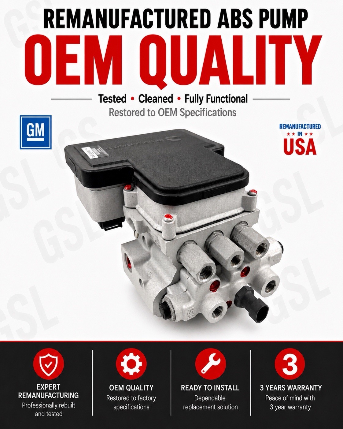 12474925 12475489 12548273 GM ABS ANTI LOCK BRAKE HYDRAULIC VALVE MODULE ASSY 12474925 12475489 12548273 GM ABS ANTI LOCK BRAKE HYDRAULIC VALVE MODULE ASSY