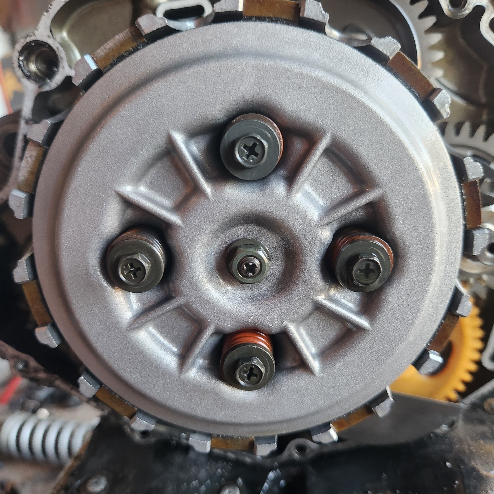 2005 - 2026 Yamaha TTR230 COMPLETE CLUTCH BASKET HUB PRESURE PLATE GENUINE OEM