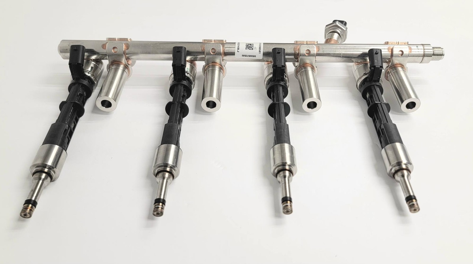 5281483AA Fuel Rail with Injectors & Fuel Pressure Sensor for Jeep Dodge 2.0L