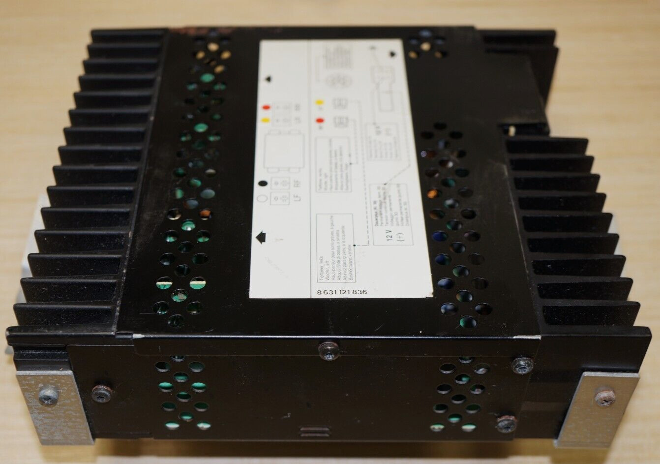 PORSCHE928 OEM 6CHANNEL AMPLIFIER 92864543500 Fits1989-1990 BLAUPUNKT#7607533070