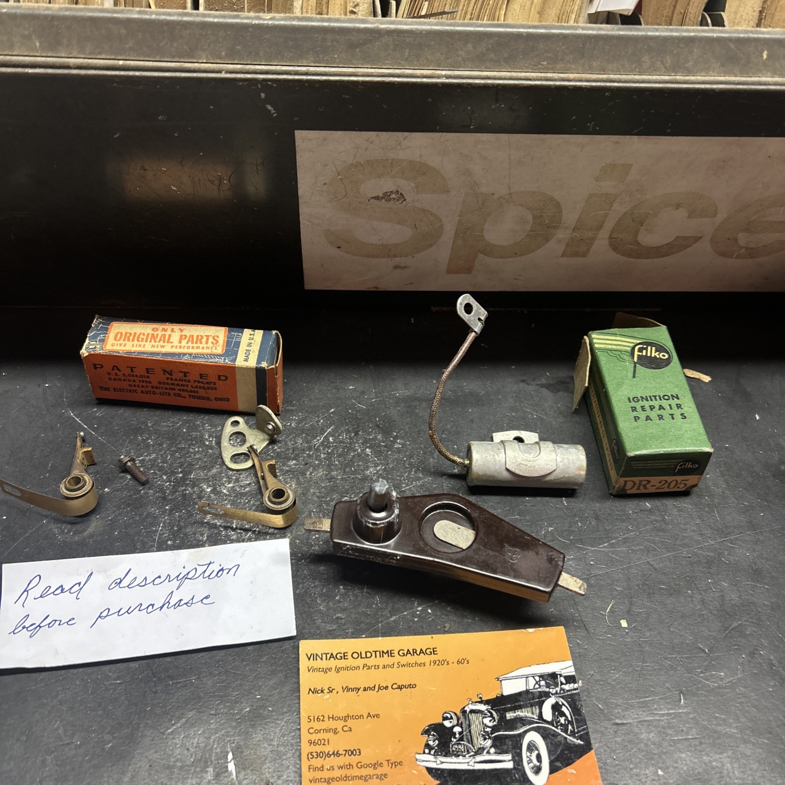 1931 1932 NASH TUNE UP KIT