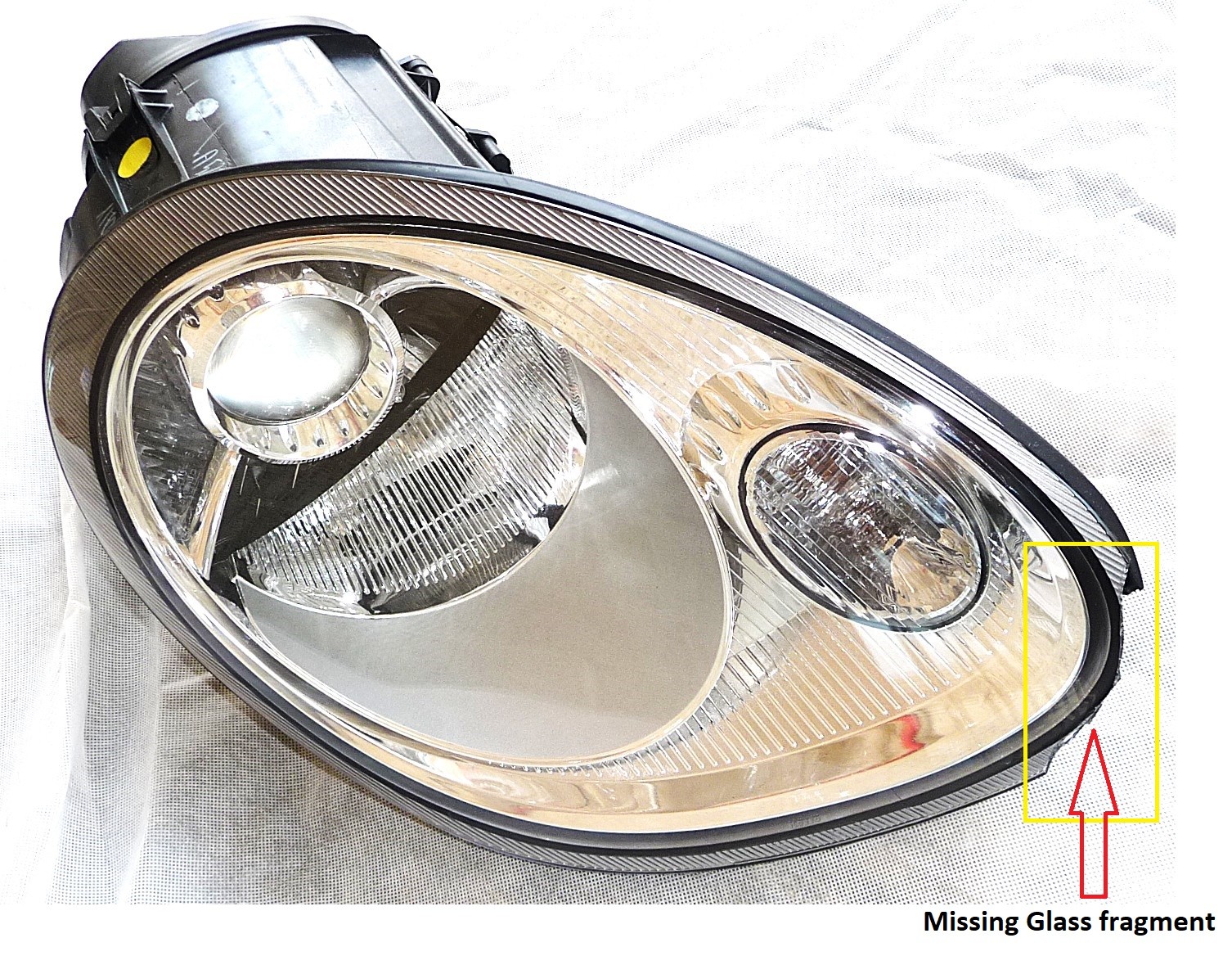 2005-2008 Porsche Boxster Cayman 987 Right Halogen Headlight 98763116423 OE