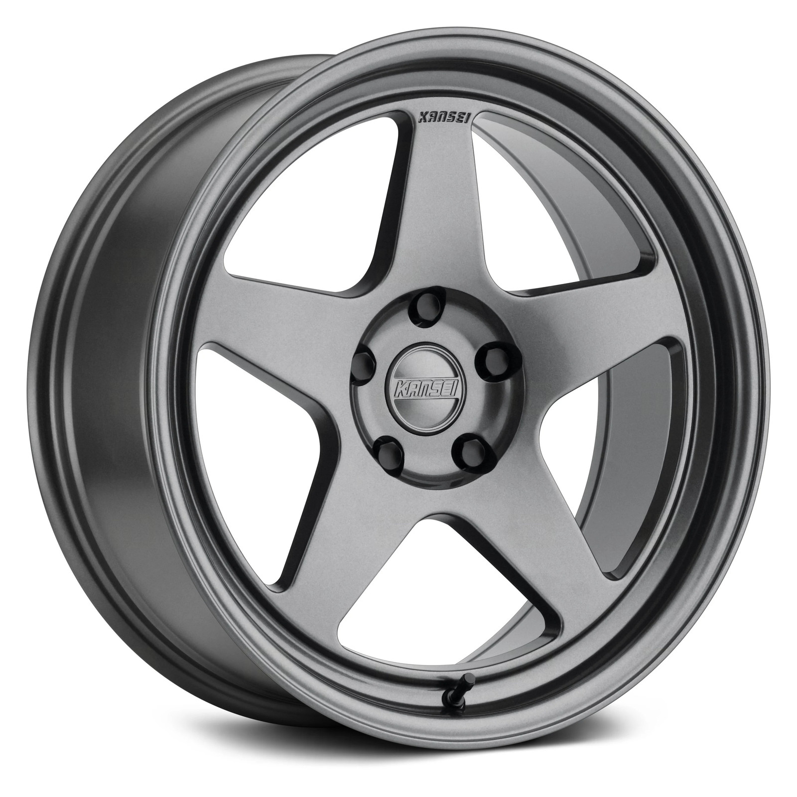 Kansei KNP Wheel 18x8.5 (35, 5x112, 66.56) Gunmetal Single Rim