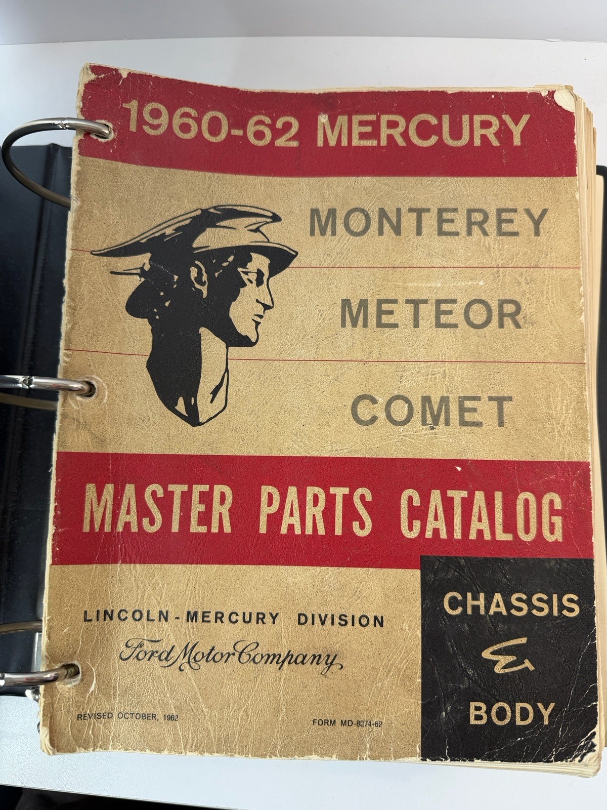 1960 - 62 Mercury Master Parts Catalog Chassis & Body 1960 - 62 Mercury Master Parts Catalog Chassis & Body