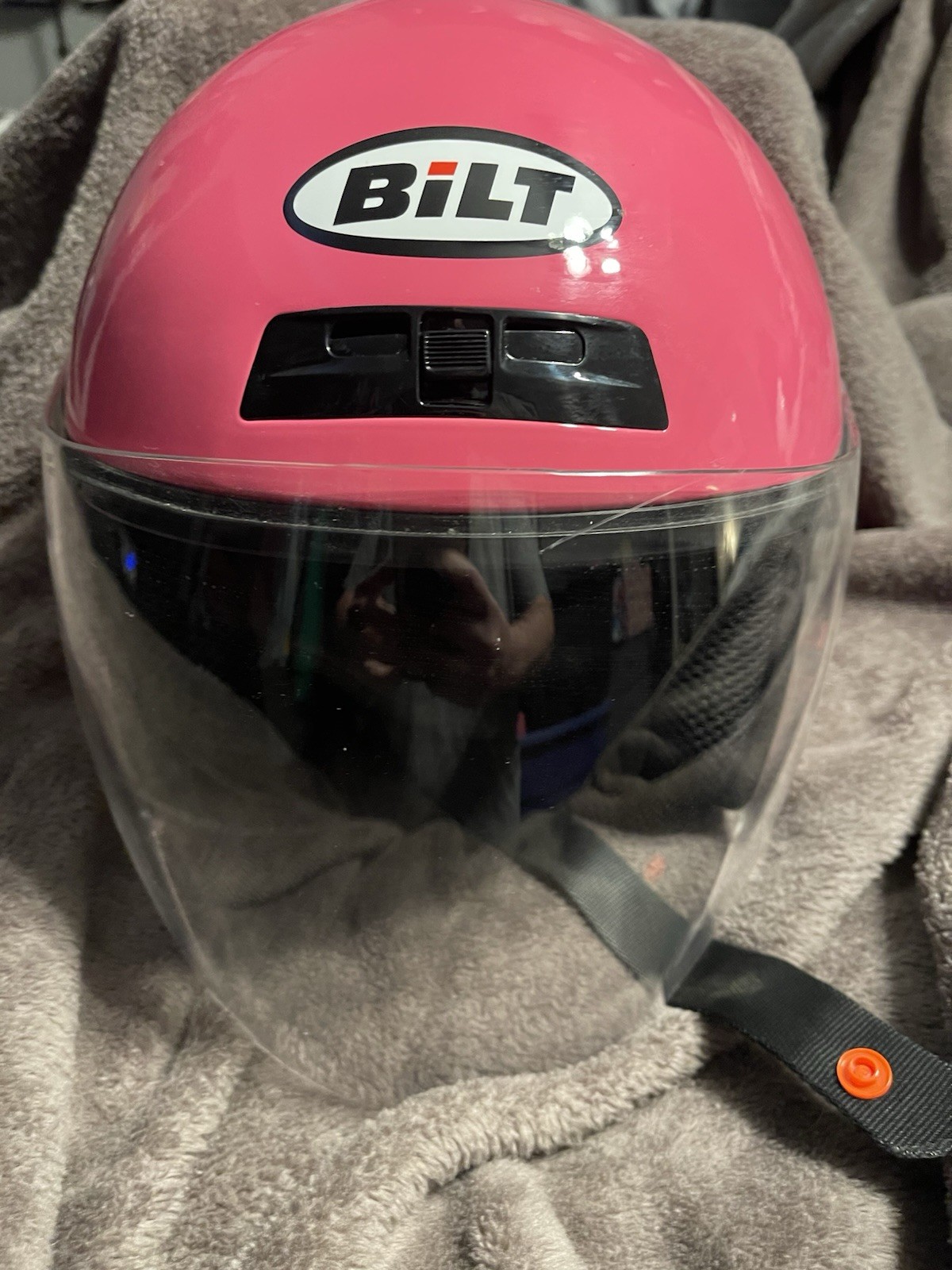 BILT Motorcycle Helmet DOT FMVSS 218 Size XS PINK  Roadster