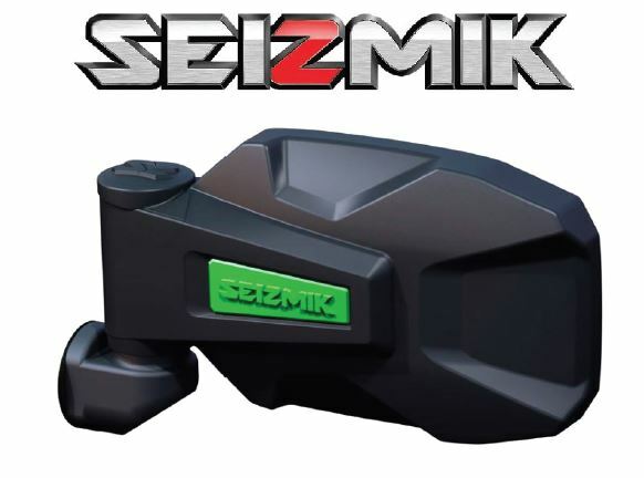 Green Seizmik Strike Side View Mirrors for 2018-2020 John Deere Gator 835 / 865