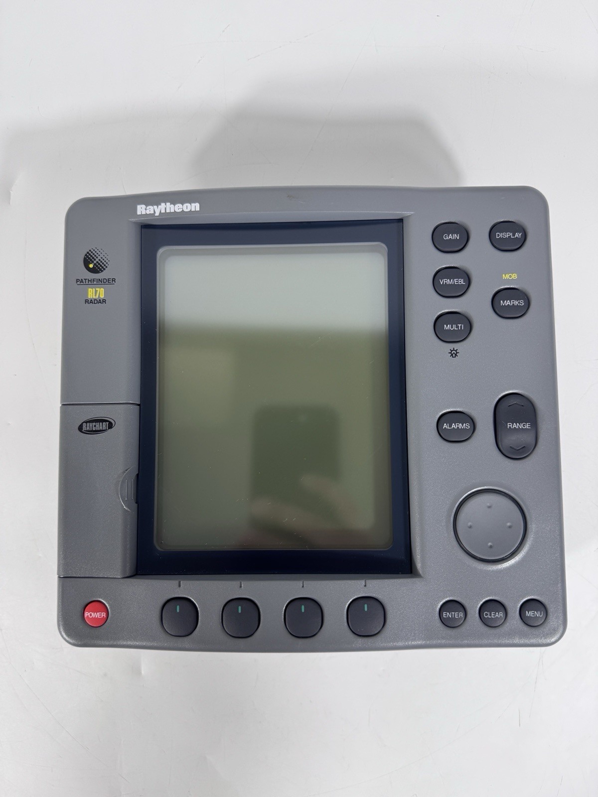 Raymarine Raytheon Pathfinder Rl70 Chart Plotter & Radar M92670 w/ Mount- Tested Raymarine Raytheon Pathfinder Rl70 Chart Plotter & Radar M92670 w/ Mount- Tested