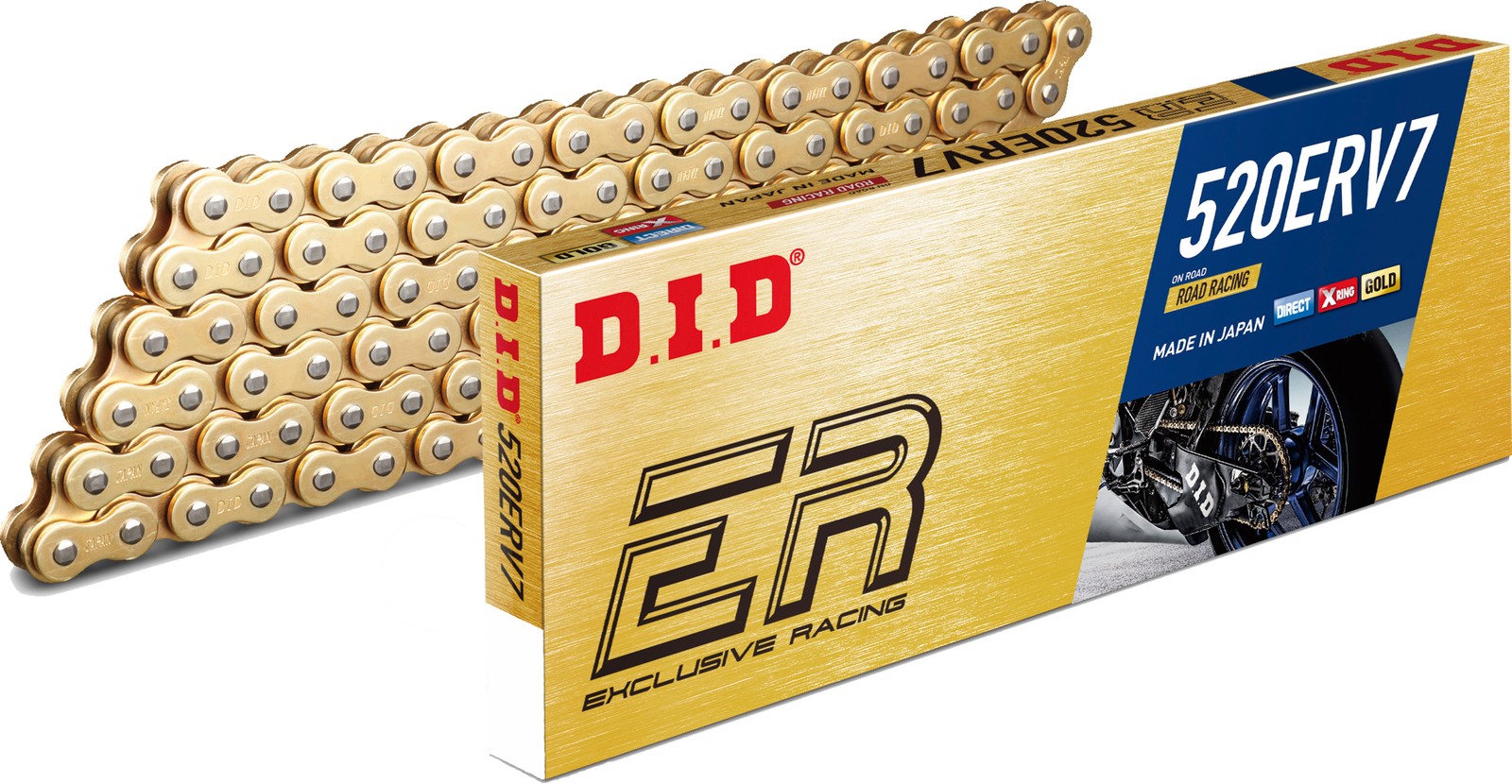 D.I.D - 520ERV7 120L Gold/Gold | 520ERV7120ZB D.I.D - 520ERV7 120L Gold/Gold | 520ERV7120ZB