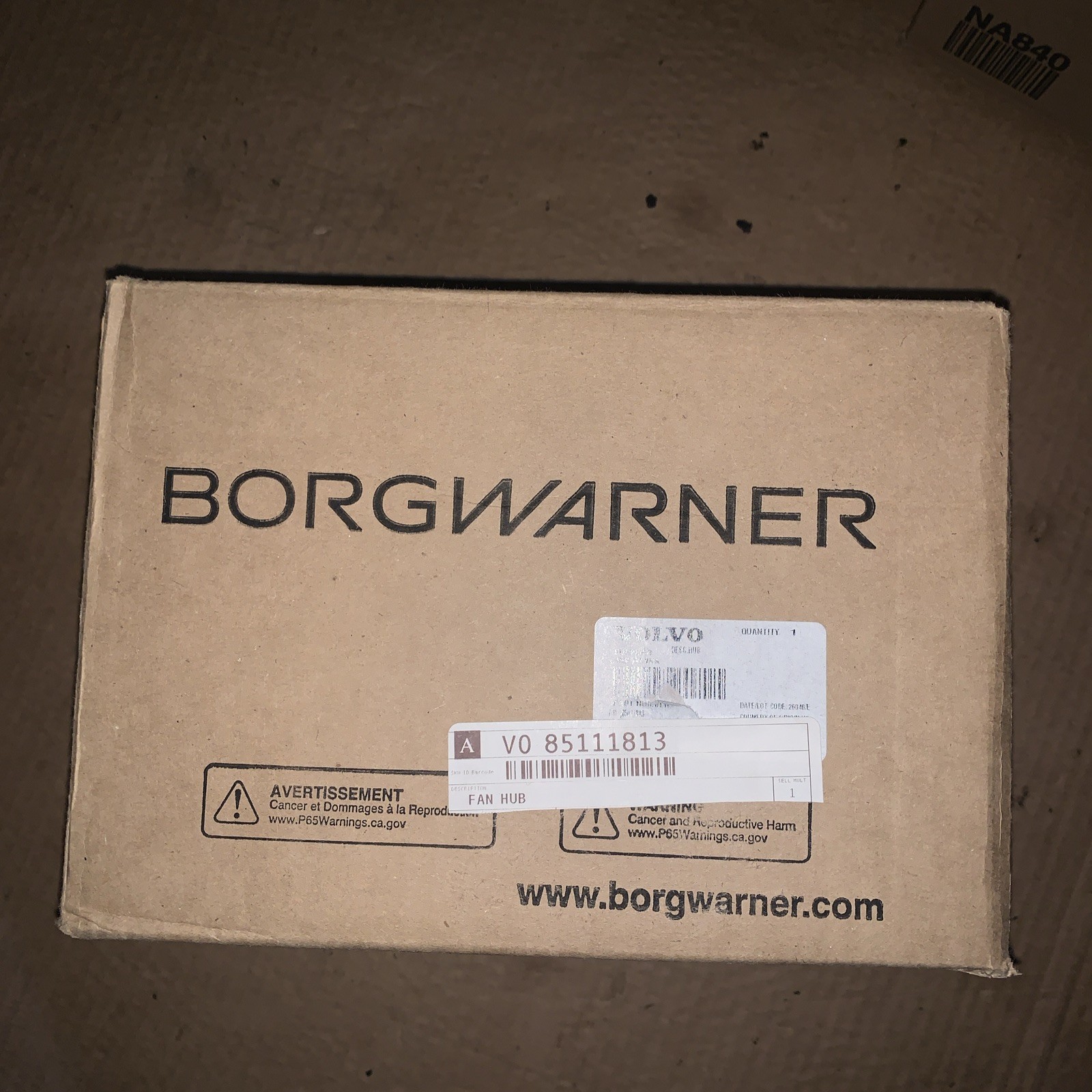 BorgWarner Volvo Mack 85111813 010021933 Kysor Fan Hub OEM NOS