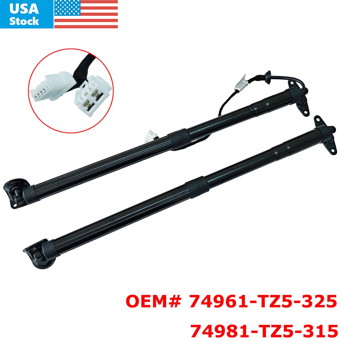 Fit 2014-2020 ACURA MDX Left & Right Tailgate Power Hatch Shock Support Strut x2 Fit 2014-2020 ACURA MDX Left & Right Tailgate Power Hatch Shock Support Strut x2
