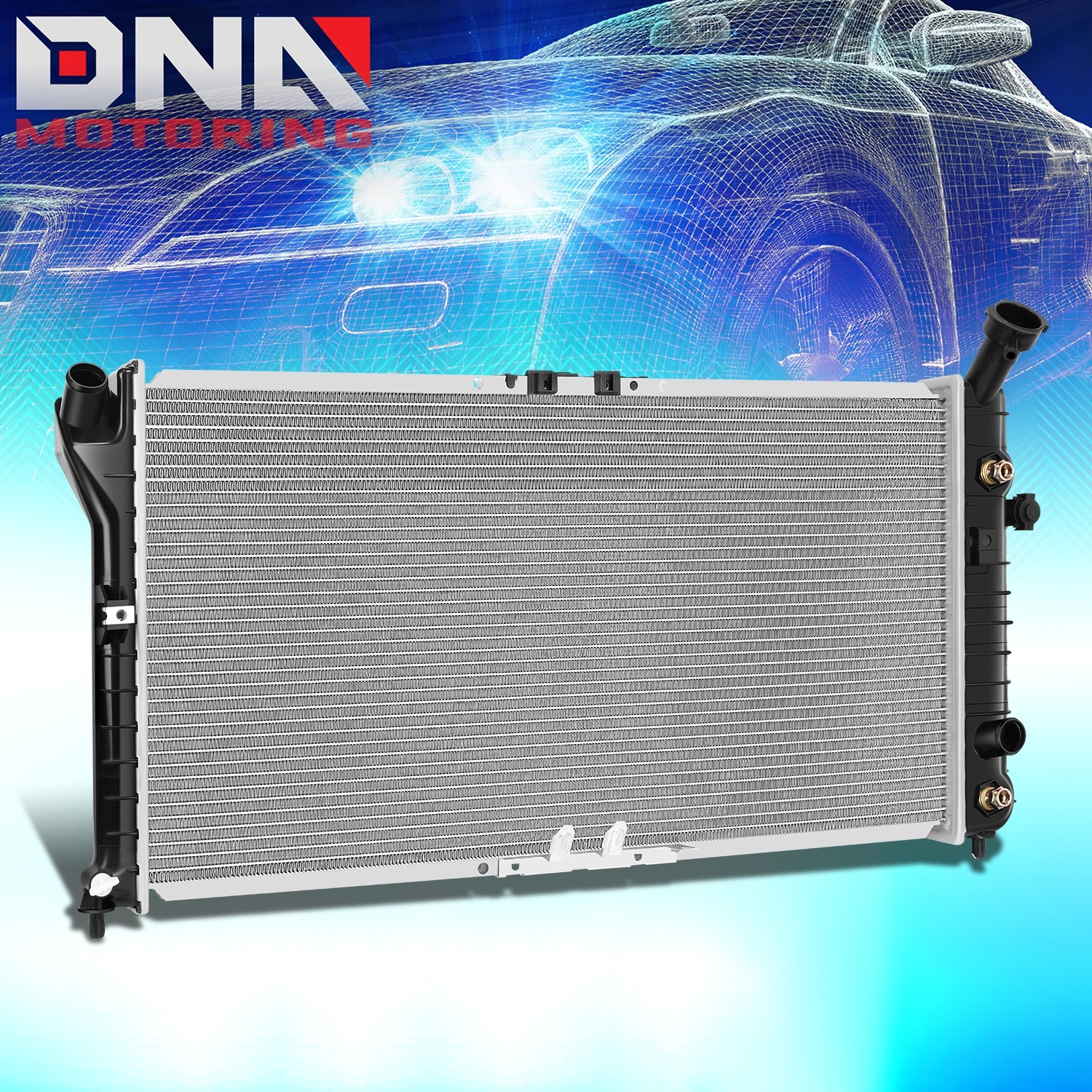 For 1997-2003 Buick Regal Pontiac Grand Prix 3.1 3.4 3.8L Radiator Aluminum 1889