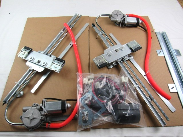 Universal 2 Door Flat Glass Electric Power window Kit D31101