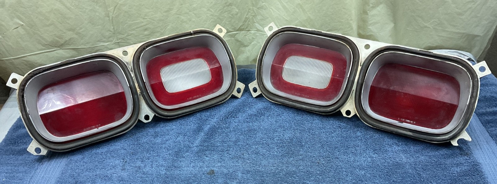73 74 AMC Javelin AMX Original Taillights 73 74 AMC Javelin AMX Original Taillights