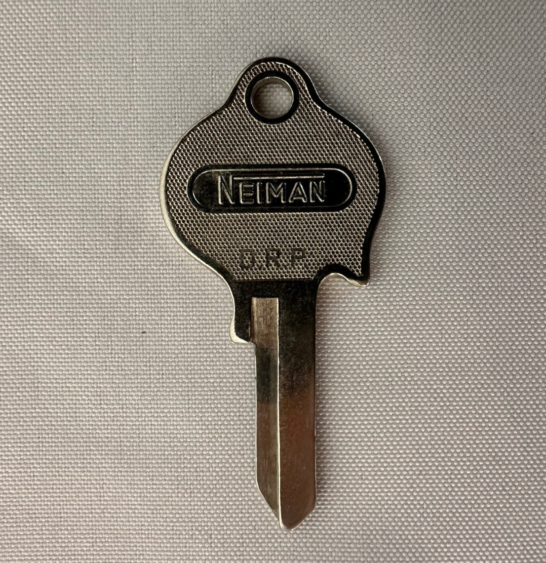 Mercedes 190SL NOS Neiman Ignition Key Blank Type W Steel Uncut Austria - RARE