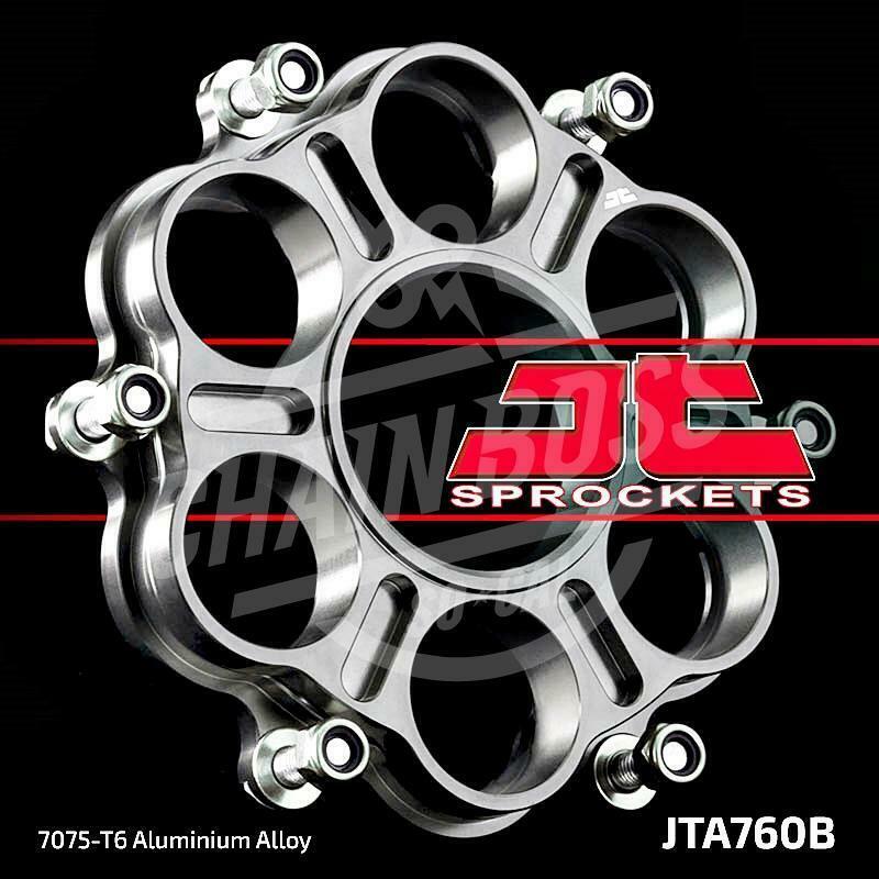 JT Sprockets  Rear Sprocket Sprocket Carrier Aluminum  Silver JTA760B