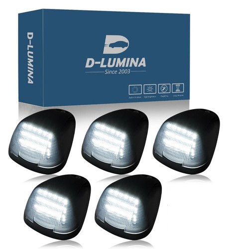 5PCS Smoked LED Roof Cab Marker Lights for Ford F250 F350 F450 F550 Super Duty 5PCS Smoked LED Roof Cab Marker Lights for Ford F250 F350 F450 F550 Super Duty