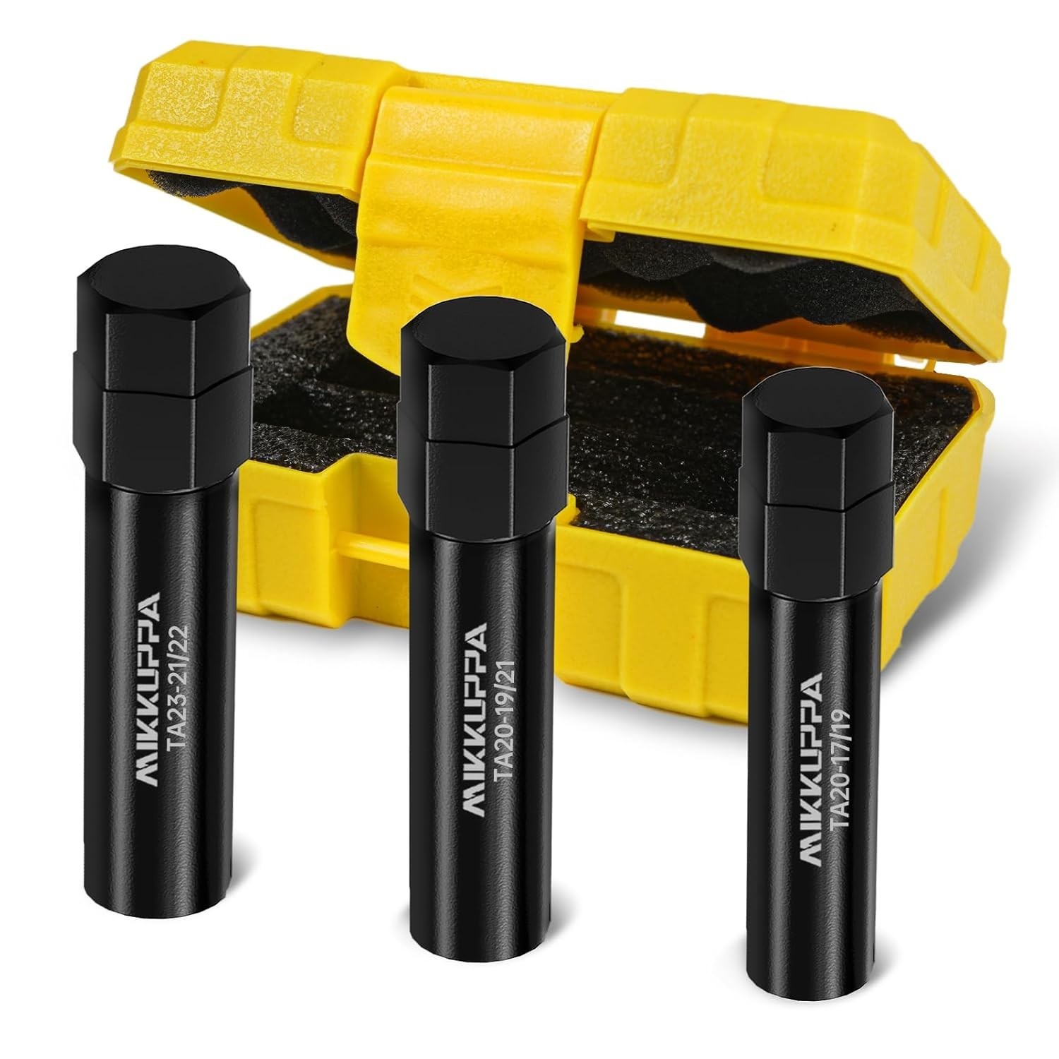 MIKKUPPA 10 Spline Lug Nut Key Set, 3 Pack 10 Point Lug Nut Removal Socket for W MIKKUPPA 10 Spline Lug Nut Key Set, 3 Pack 10 Point Lug Nut Removal Socket for W
