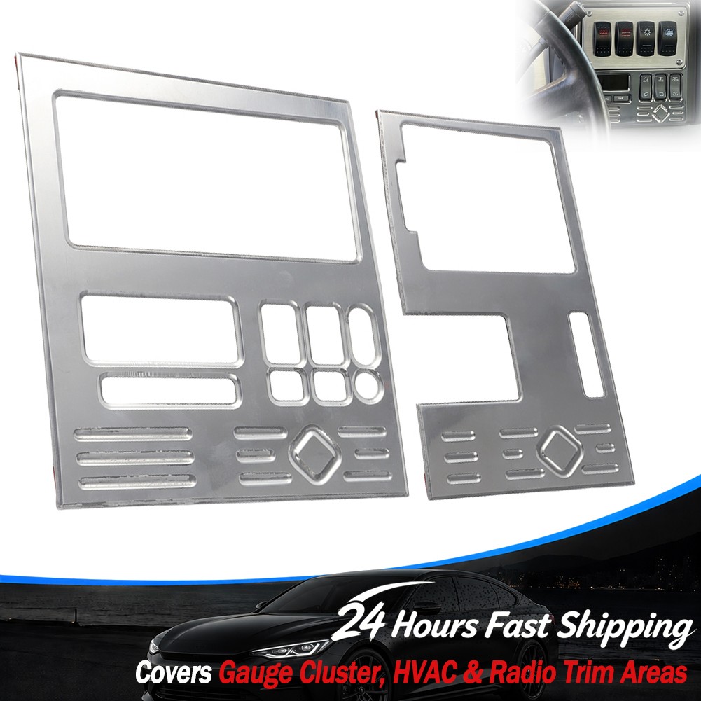 Radio Dash Kit Bezel For 88-94 Silverado Sierra Gauge Cluster & Radio Trim Panel