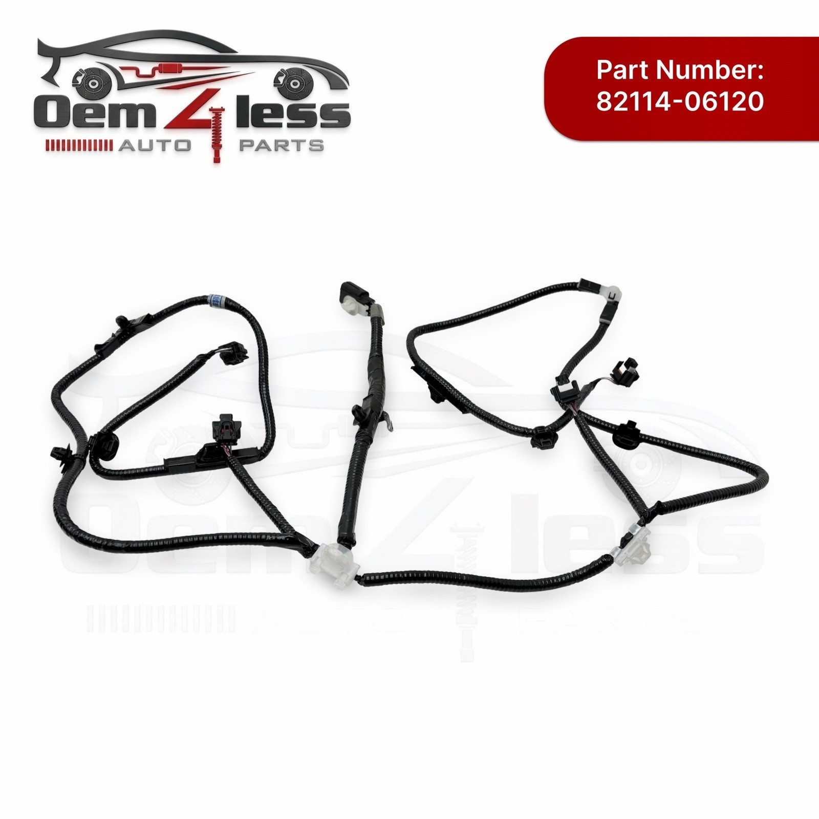 GENUINE TOYOTA CAMRY 2018 to 2019 FRONT PARKING SENSOR WIRE OEM 82114-06120