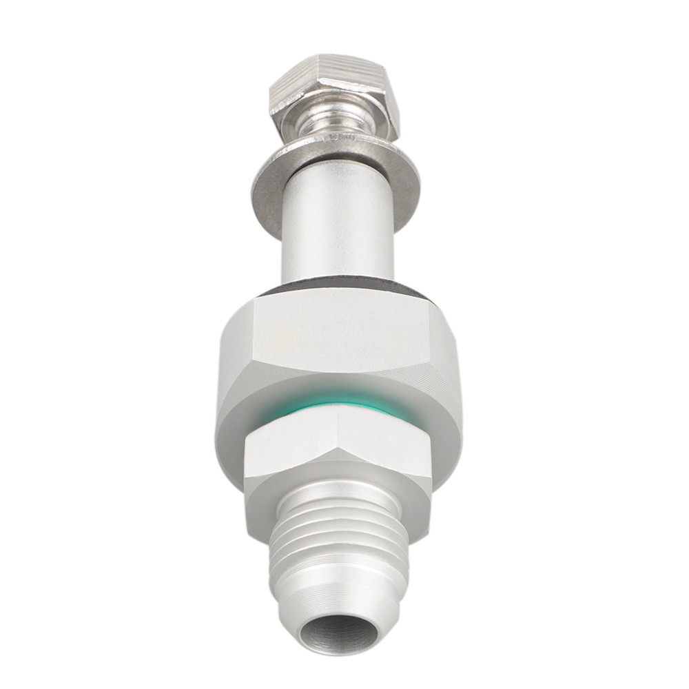 1x 6AN Universal Fuel Tank Return Line Fitting Bung Kit Aluminum 9/16\ 1x 6AN Universal Fuel Tank Return Line Fitting Bung Kit Aluminum 9/16\