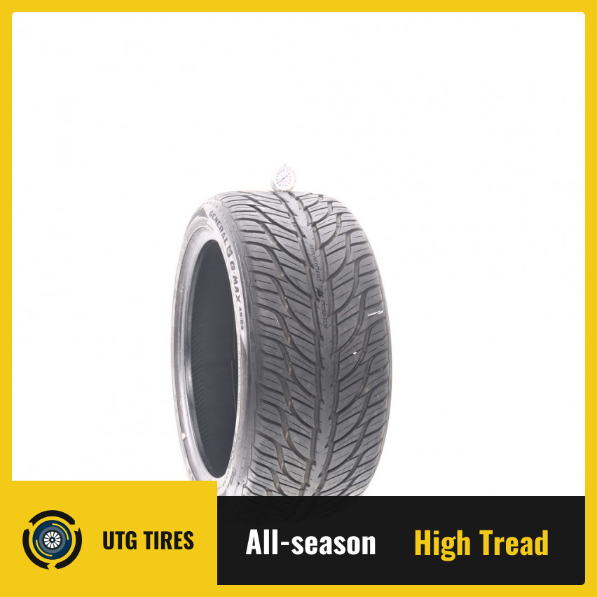 Used 255/40ZR18 General G-Max AS-03 99W - 9/32