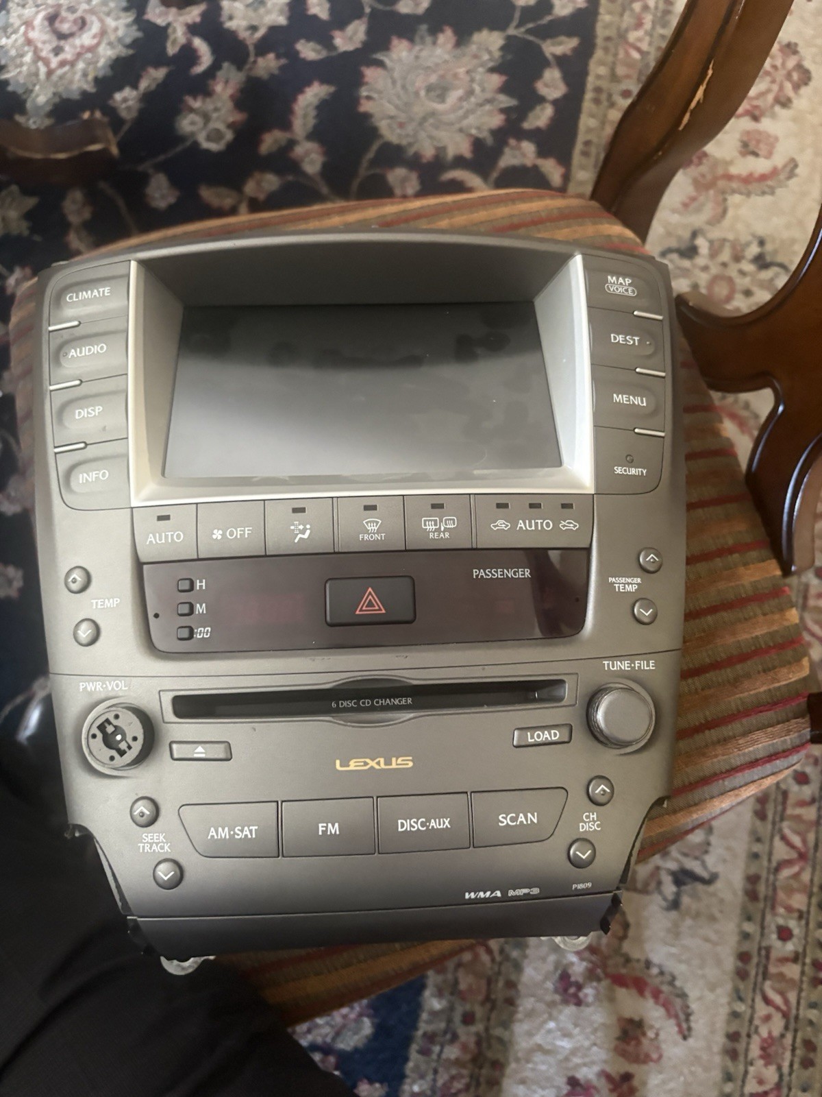2006-2009 Lexus IS250-IS350 Navigation Screen