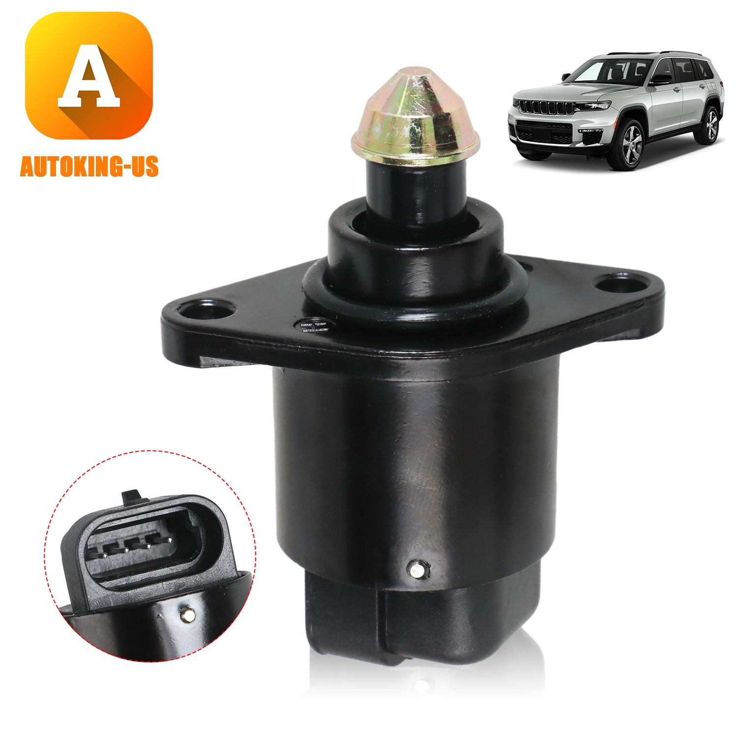 1x Idle Air Control Valve for Dodge Ram Jeep Grand Cherokee 5.2 5.9L 53030657AB