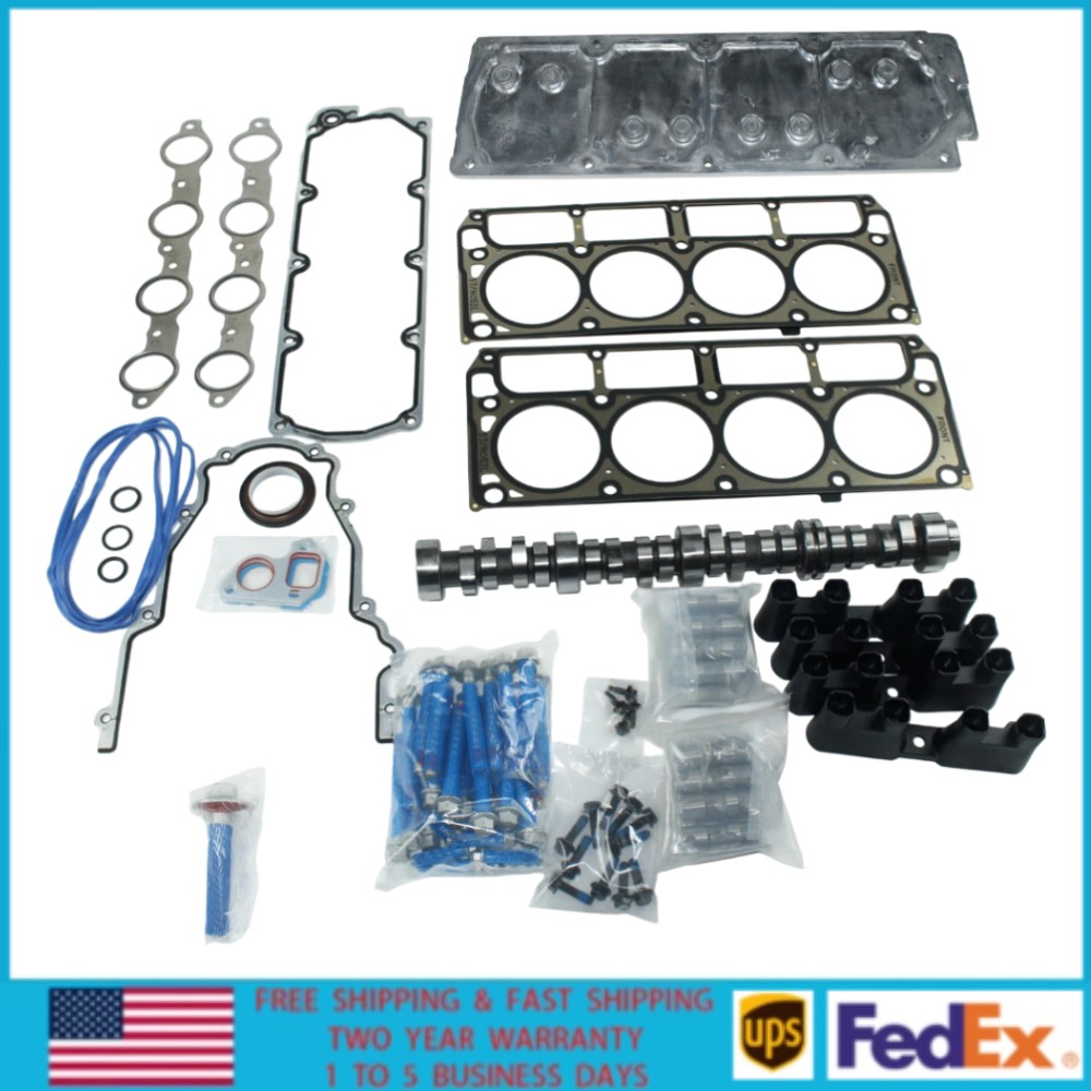 5.3L DOD/AFM Deleted Kit Lifters Camshaft For 2007-2013 Chevrolet GMC Truck/SUV