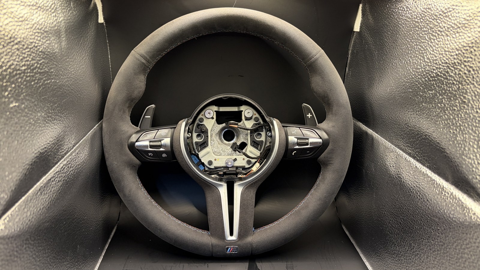 12-16 BMW M5 M6 F10 F06 M Performance Alcantara Steering Wheel Paddles OEM