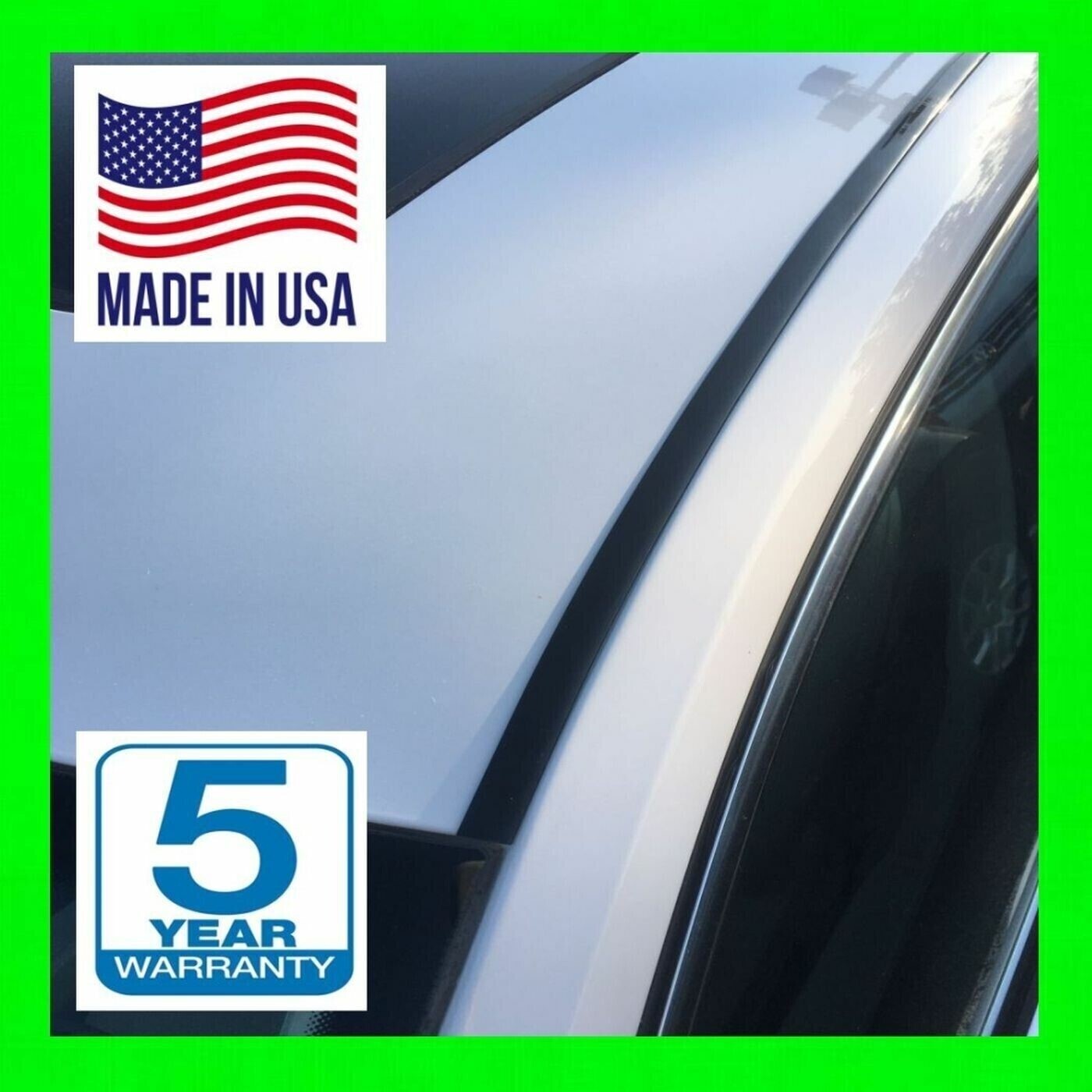 FITS 2016-2022 HONDA PILOT BLACK 2PC ROOF TOP TRIM DRIP MOLDINGS SET COVERS FITS 2016-2022 HONDA PILOT BLACK 2PC ROOF TOP TRIM DRIP MOLDINGS SET COVERS