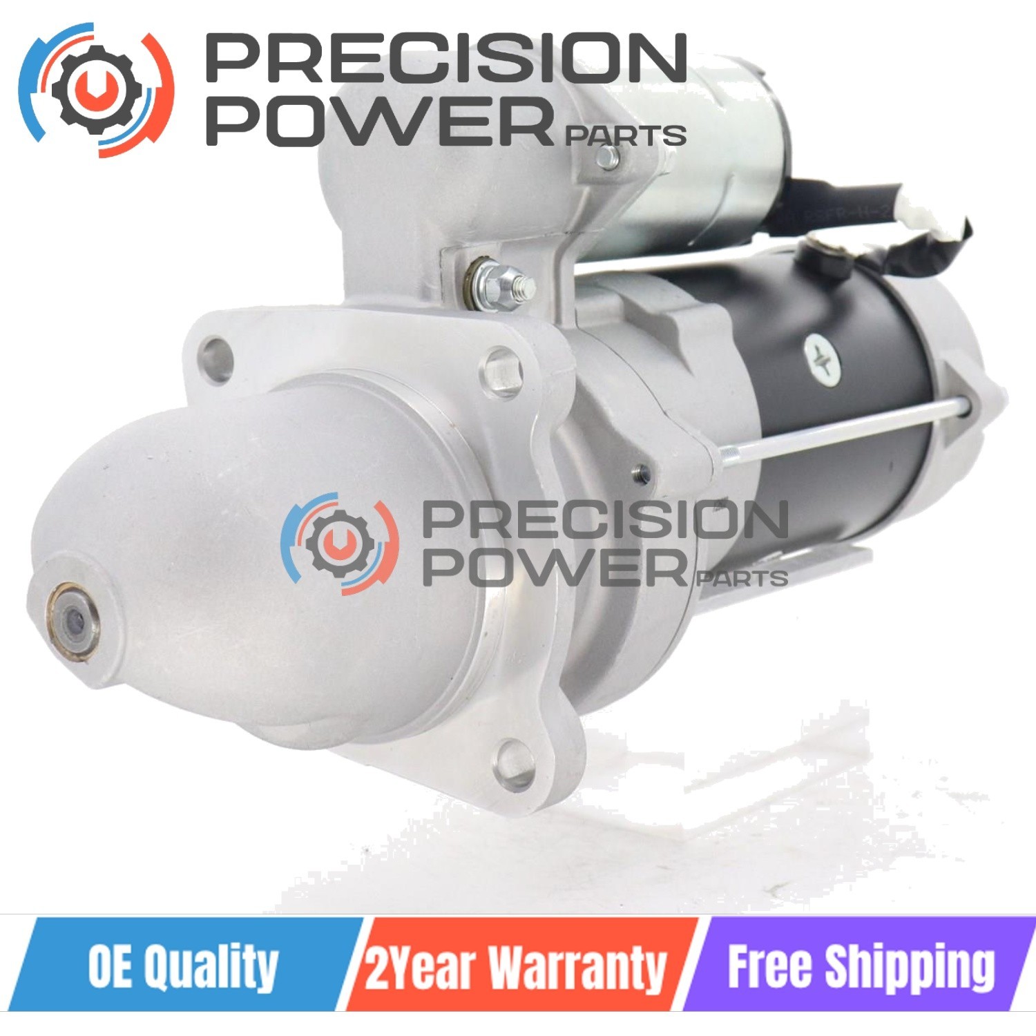New Starter For Champion Grader Cummins and Marine 6BT 5.9L 3604654RX 1113292