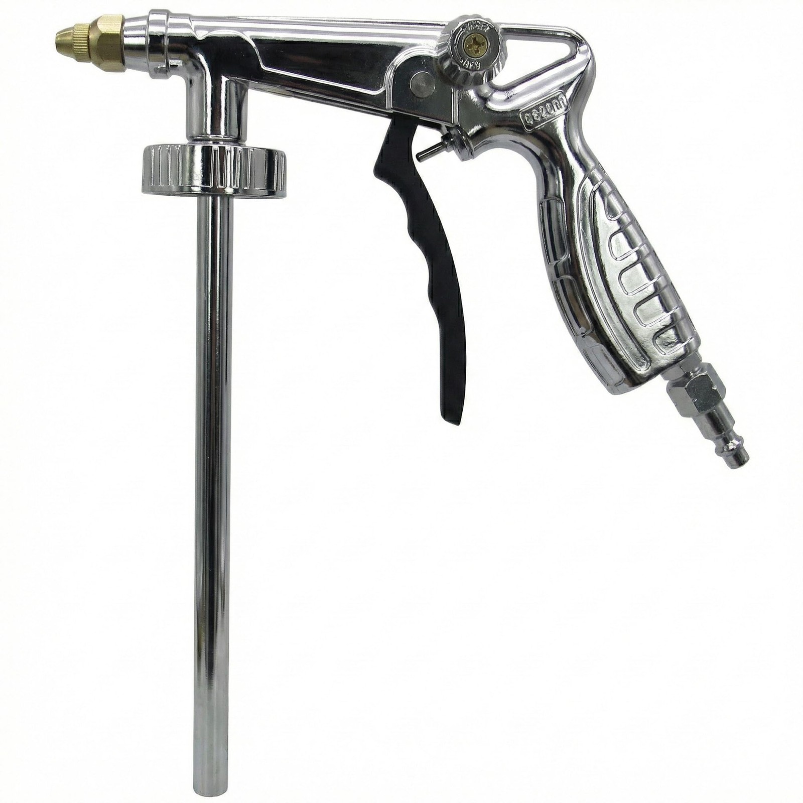 LAUCO Rintek Aplicator Bedliner Spray Gun with Air Regulator Attached and 1/4 LAUCO Rintek Aplicator Bedliner Spray Gun with Air Regulator Attached and 1/4